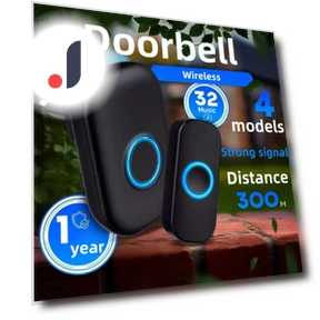 Wireless Doorbell — Kits, JUDING