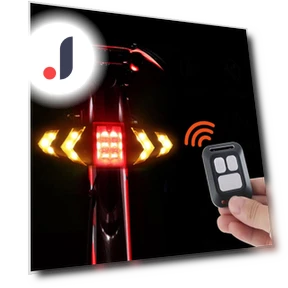 Wireless Remote Control Bike Tail Light — Bike Headlights, HOME-Auto-001