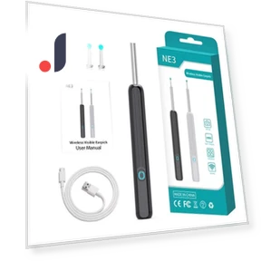Wireless Smart Visual Ear Cleaner — Syringes, YJMP beauty health