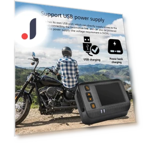 2-inch HD 1080p Motorcycle Dash Cam — Rearview Cameras for Cars, JOHO - CarGear