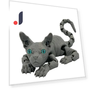 3D Printed Hinged Sphinx Toy — Plushies, Winnerer Sun