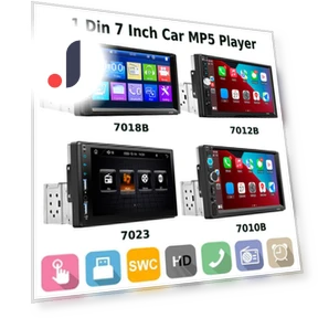 7-inch 1DIN MP5 Car Stereo — Stereo Receivers, icreative