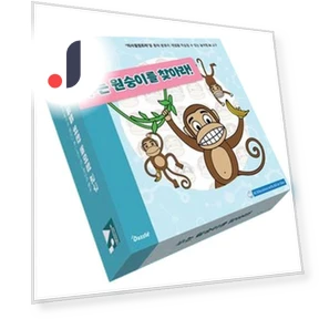 AI Education Find the Biting Monkey Board Game — Children's Corner, Board M Factory