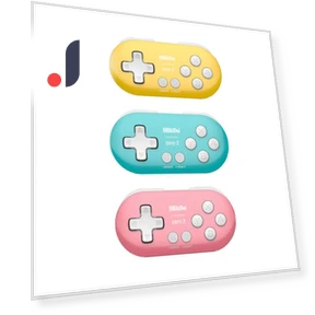 Bluetooth-Compatible Mini Gamepad — Gamepads & Standard Controllers, 8BitDo