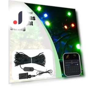 Christmas lights with shape display function — Trees, Challenge