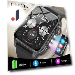 Colorful Breathing Light Smart Watch — Smartwatches, LIGE