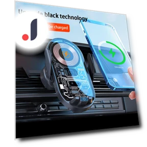 Creative Car Stand Wireless Charger — Chargers, Pro Tech Gear