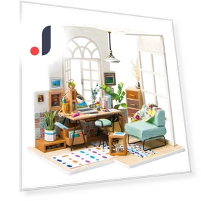 DIY Miniature Dollhouse Series — Doll Crafting, Robotime