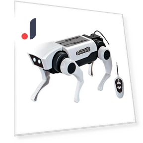 Electric Mechanical Dog DIY Assembly Smart RC Puppy — Educational, Wisenest