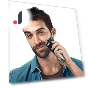 Electric Shaver with LED Display — Grooming Essentials, Enjoy Smart Home