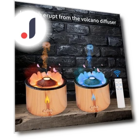 Flame Diffusers Humidifier with Cool Mist — Air Moisturizers, DC-HOME-4