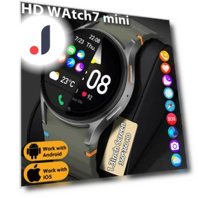 HD Watch 7 mini NFC Smartwatch — Smartwatches, SACOSDING