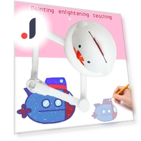 Interactive Educational Drawing Robot — Interactive Learning Devices, Vitality Figure