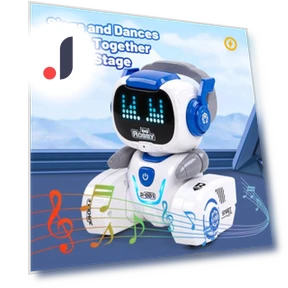 Interactive Robot with Remote Control — Interactive Figures & Robots, Worry free storage