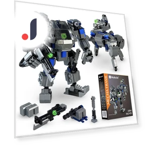 Jake Quadruped Mecha Frame Robot Building Kit — Construction Kits, JP Create mege