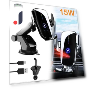 Magnetic Car Phone Holder with Wireless Charging — Phone Accessories, 888 Auto Parts Town