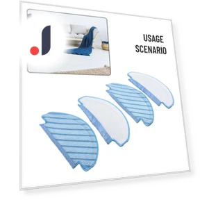 Mopping Pad for Robot Vacuum — Smart Cleaning Robots, Robot Sweeping Accessories