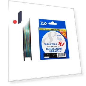 PE UVF Saltiga SJ Dura Sensor Fishing Line — Braided, Daiwa
