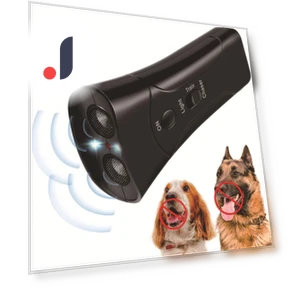 Portable Dual-Head LED Dog Repeller with Flashlight and Bark Control — Anti-Bark Training Devices, AI Supermarket