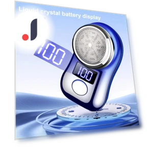 Portable Electric Shaver with LED Battery Display — Nose & Ear Trimmers, Enjoy Smart Home