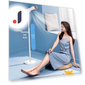 Powerful Floor Smart Hair Dryer with Negative Ion Function — Dryers & Accessories, All 4 Hair Care