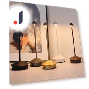 Rechargeable table LED light with touch sensor — Desk & Table Lighting, Artful Home