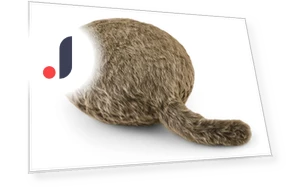 Robotherapy Pillow with Tail — Plushies, YRstudio