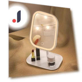 Rotating LED Vanity Mirror — Handheld, Dajiazhenji