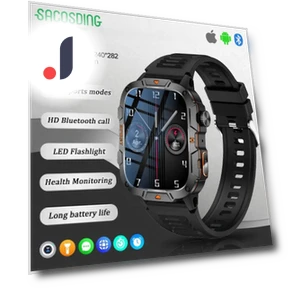 Rugged Smartwatch for Men — Smartwatches, SACOSDING