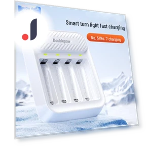 Smart Charger for AA NiMH Batteries — Chargers, Doublepow Battery