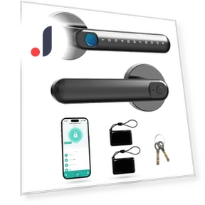 Smart Electronic PIN Card with Fingerprint — Smart Home Security, AniWorld