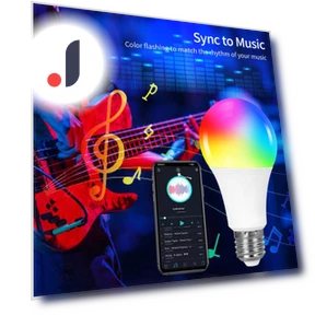 Smart LED Light Bulb E27 RGB — LED, Rainbow Rain