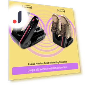 Smart Rotating Shoe Dryer with UV Sterilization and Deodorizing — Shoe Dryers, Warm Land