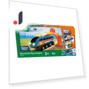 Smart Tech Sound Engine Ages Vehicle Train Toy — Construction Kits, Brio