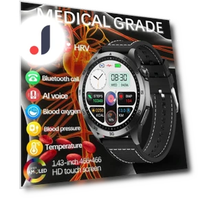 Smart Watch with Health Monitoring — Smartwatches, Zodvboz