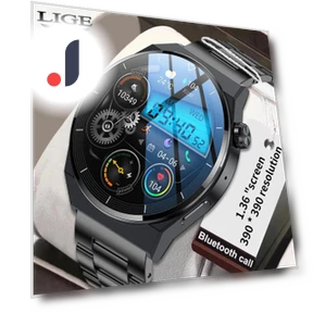 Smart Watch with Wireless Charging — Smartwatches, LIGE