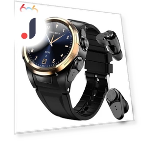 Smartwatch with Bluetooth Headphones — Smartwatches, Tiktop2