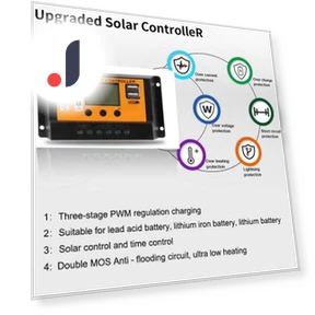 Solar Charge Controller — Power Management, One-point-three