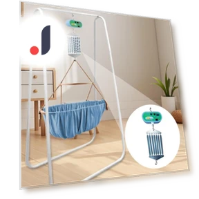 Spring Cradle with Electric Drive and Controller — Cradle, Hercules