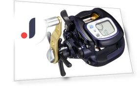 Two-Axis Reel with Counter — Reels, Daiwa
