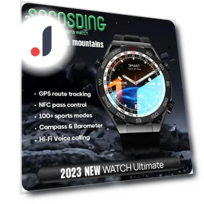 Ultra Mate NFC GPS Tracker Smartwatch — Wearable Accessories, Tiktop2