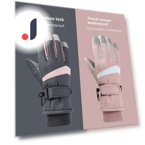 Waterproof Gloves for Cycling and Skiing with Touchscreen — Gloves, Luna Living