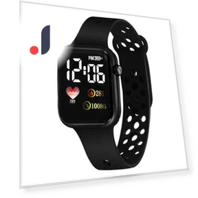 Waterproof LED Electronic Kids Smart Sports Watch — Active Timepieces, Eastman