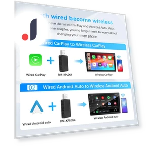 Wireless Carplay Android Auto Adapter — Car Accessories & Gadgets, Xixi Global Purchasing