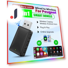 Wireless Carplay Android Auto Smart Dongle — Stereo Receivers, JOHO - CarGear