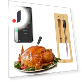 Wireless Smart Meat Thermometer — Thermometers, Daily necessities-V