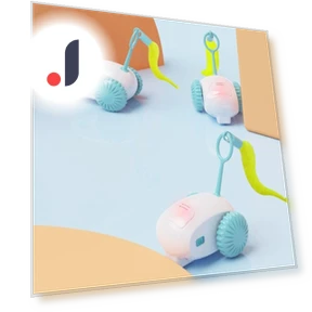 Wireless Smart Toy Car for Cats — Cat Playthings, JIOUjitang