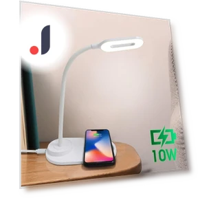 10W QI Fast Wireless Charging LED Desk Lamp — Chargers, A powerful man