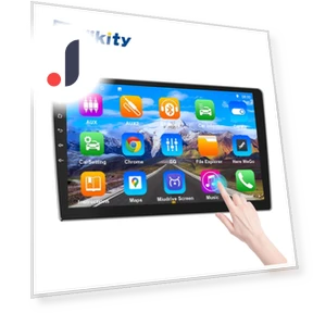 2 Din 10.1-inch Android 9.0 Car Radio Receiver — Stereo Receivers, Hikity