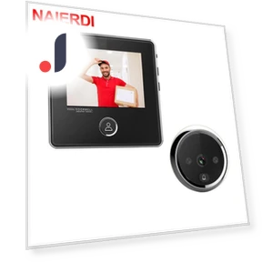 3-inch LCD Electronic Doorbell — Smart Home Security, NAIERDI Home Improvement